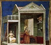 GIOTTO di Bondone, Annunciation to St Anne